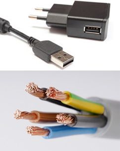 Electrodo cables